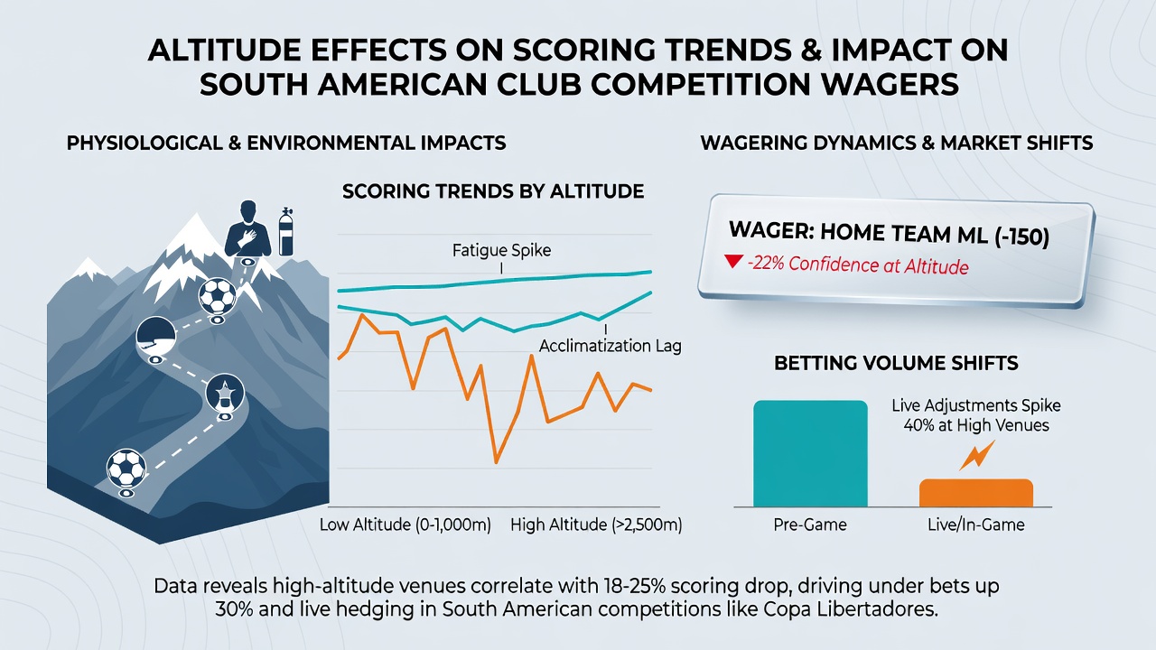 South American club match at altitude with players adapting to conditions